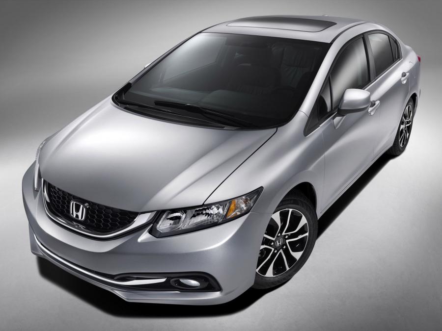  Honda Civic EX-L 2013 года  (US) (фото 16 из 16)